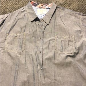 Blue Denim Short Sleeve Shirt